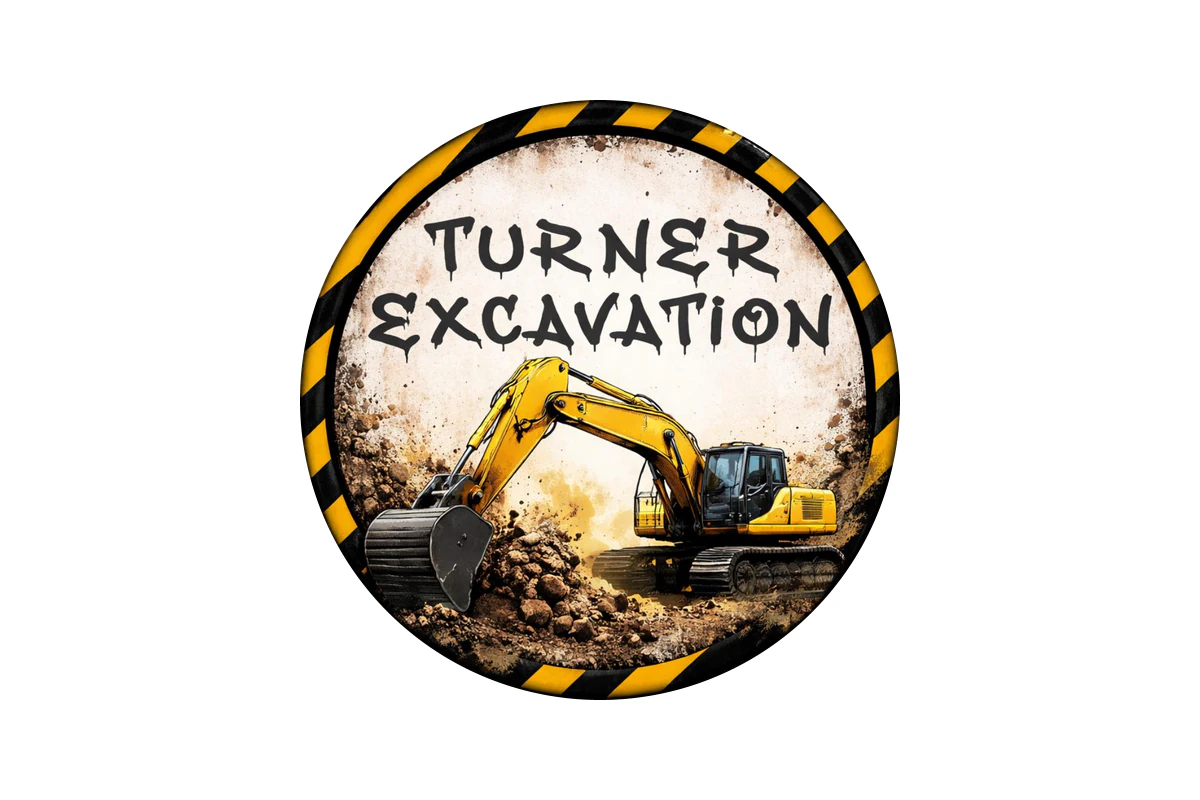 Turner Excavation logo: excavation, underground utilities and site work in Dallas, Oregon
